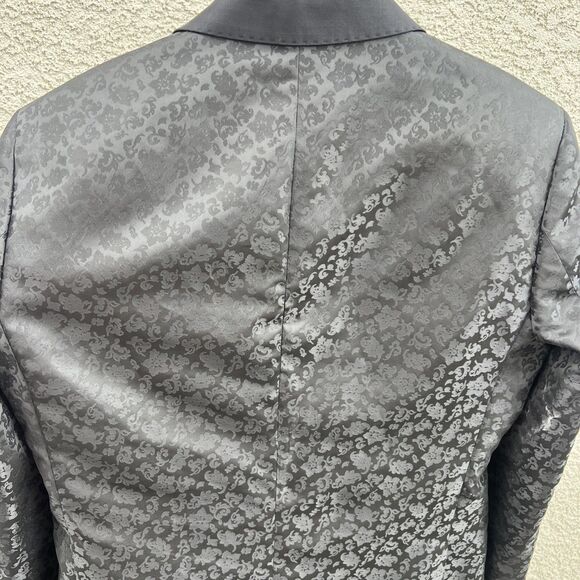 Maceoo Men’s Jacket Blazer, Black Floral, Size 42 Sports Coat - Picture 9 of 9